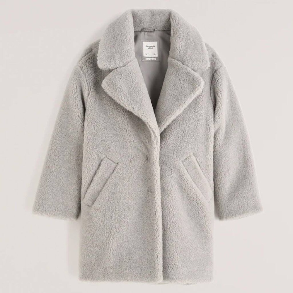 A&F Teddy Coat